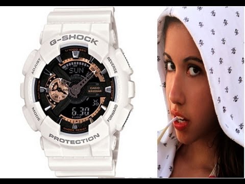 Review Rose Gold Gshock (GA110RG-7A) + Paracord Bracelets