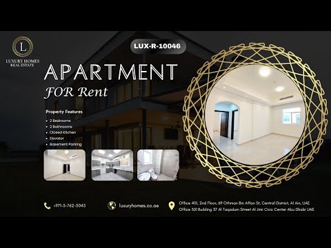 Bright & Brand New 2-Bedroom Apartment | Hai Al Qalaa, Al Jahili | AED 50,000! (LUX-R-10046)