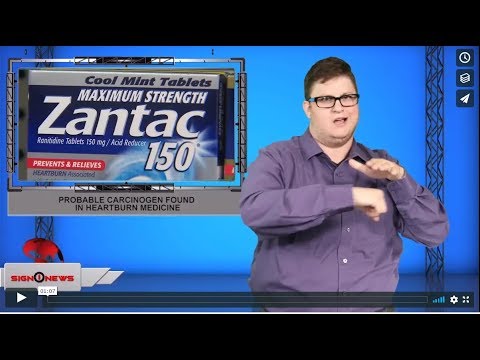Probable carcinogen found in heartburn medicine (ASL - 9.14.19)