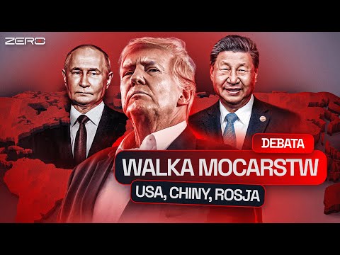 DEBATA: WALKA MOCARSTW - USA, CHINY, ROSJA