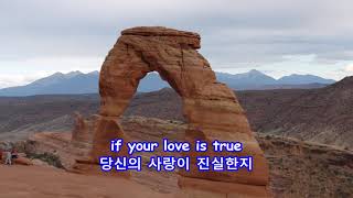 Just Ask Your Heart - Frankie Avalon: with Lyrics(가사번역) ||  Delicate Arch, Arches National Park,