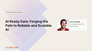 AI ready data: Forging the path to reliable and scalable AI