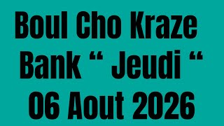 Boul Bolet Krazebank 06 Aout 2026 #bolet #boulsaint #tchala 