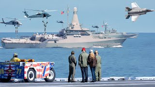Download lagu High Level! Trump Witnesses U.S. Naval Power in Real-World Scenarios mp3