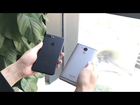 Vernee Apollo vs iPhone 7 Plus | Screen unlock speed comparison