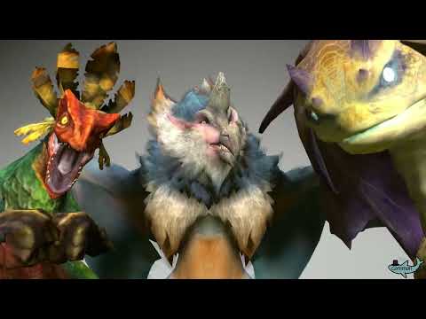 So These 3 Monsters Stand On Their Tails...