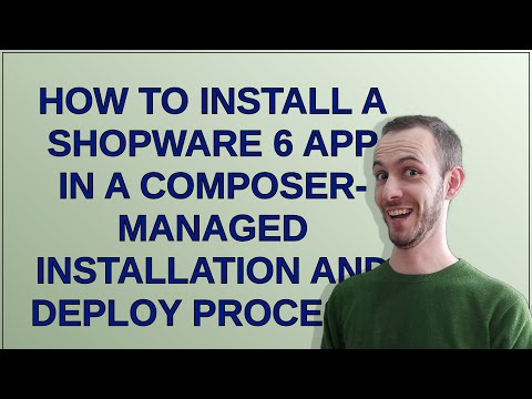 How to install a Shopware 6 app in a composer-managed installation and deploy process?