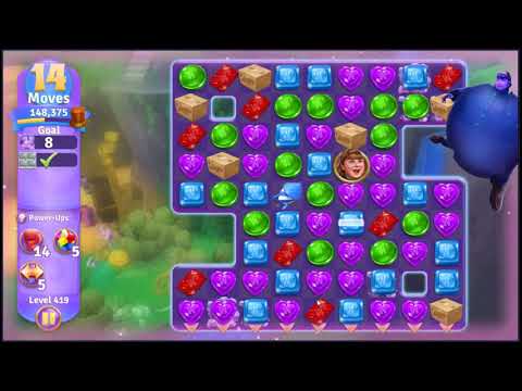 Wonka's World of Candy Level 419 - NO BOOSTERS + FULL STORY 🍫 | SKILLGAMING ✔️