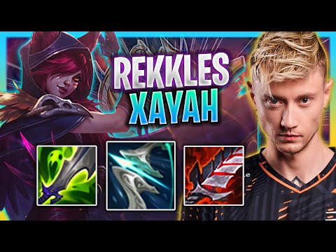 REKKLES CRAZY GAME WITH XAYAH! FNC Rekkles Plays Xayah ADC vs Karthus!  Season 2023