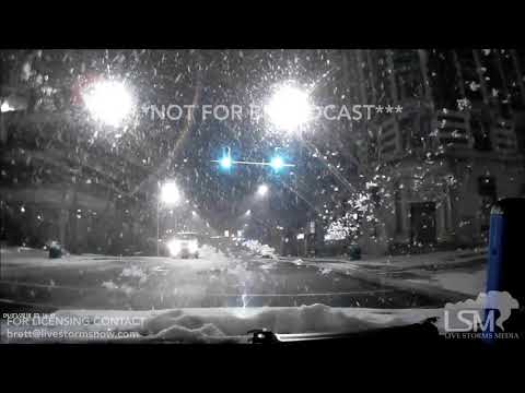 04-07-18 - Butler, PA - Night Snow