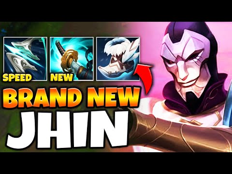 Jhin but I move so fast you can't even click me (BRAND NEW JHIN BUILD)