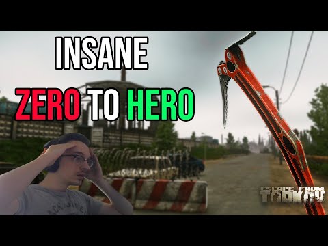 INSANE ZERO TO HERO (CUSTOMS) - ESCAPE FROM TARKOV