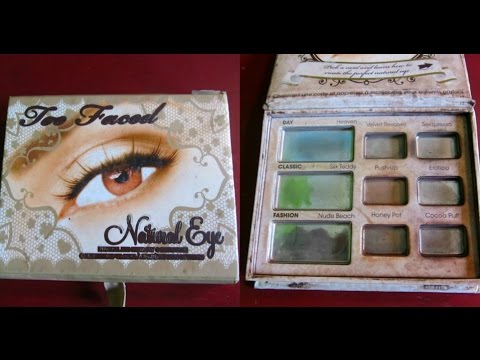 Pan That Palette Finale! Too Faced Natural Eyes Video