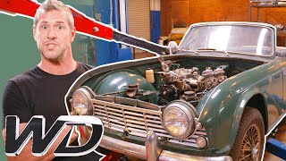 Triumph TR4 renovation tutorial video