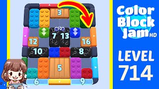 Soluzione del Livello 714 di Color Block Jam