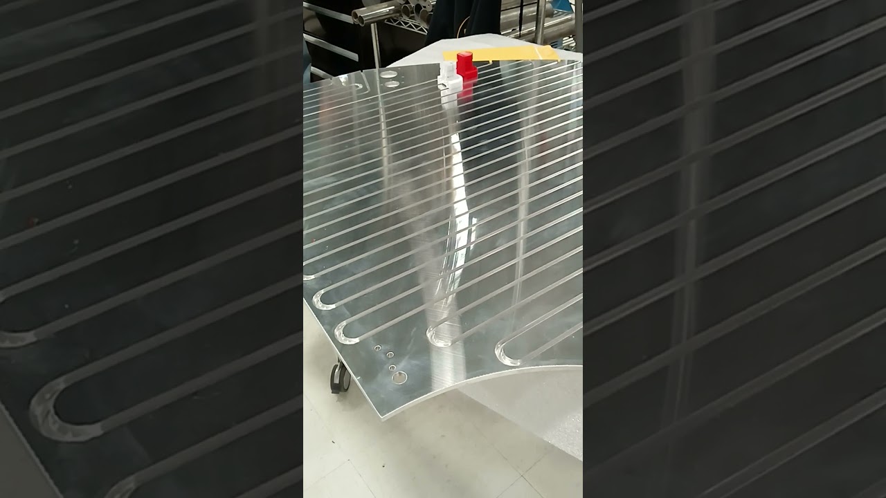 Grated Aluminum Sheet Panel With Polished Mirror Finish