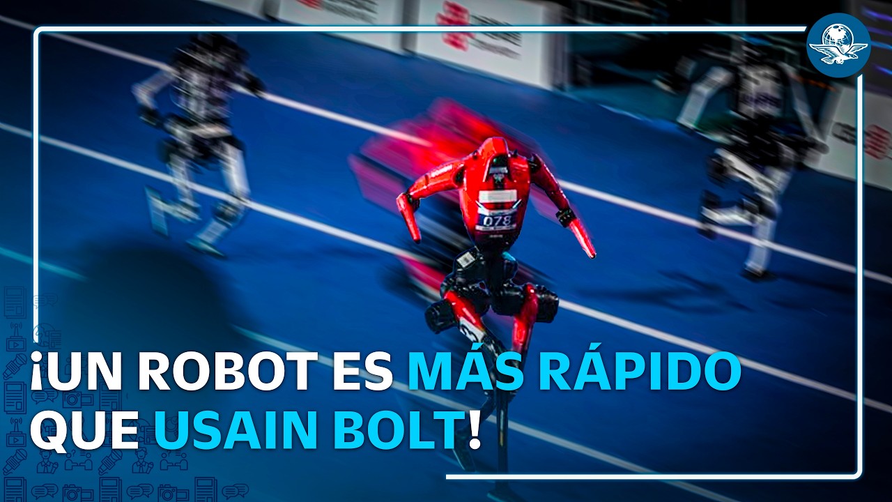 Robot chino bate récord de Usain Bolt en los 100 metros durante Juegos Olímpicos de humanoides