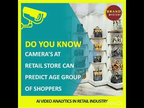 Artificial Intelligence (AI) Video Analytic Camera at Retail stores ...