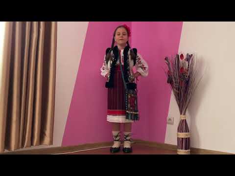 MARIA PETRARU, 7 ani  -  ,,Din Moldova lui Ștefan''