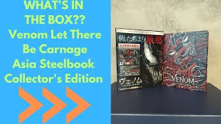 UNBOXING Venom Let there Be Carnage Steelbook Asia Collector's Edition