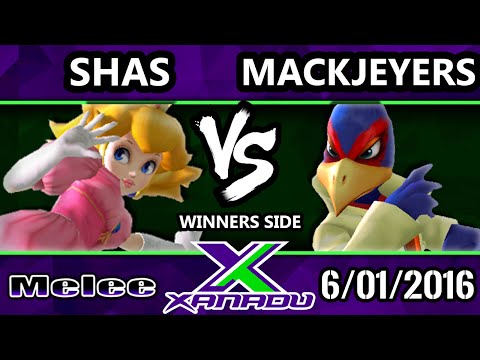 S@X 152 SSBM Tournament - Mackjeyers (Falco) Vs. Shas (Peach)