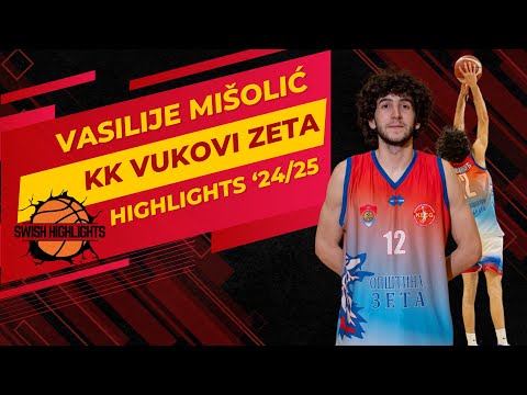 Vasilije Mišolić | KK Vukovi Zeta | Highlights ‘24/25