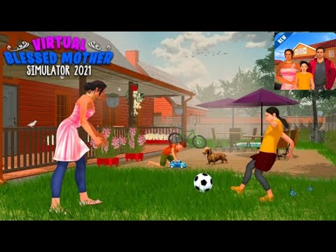 Virtual Mother Housewife Happy Family Simulator all Level (1-10) android Gameplay Walkthrough