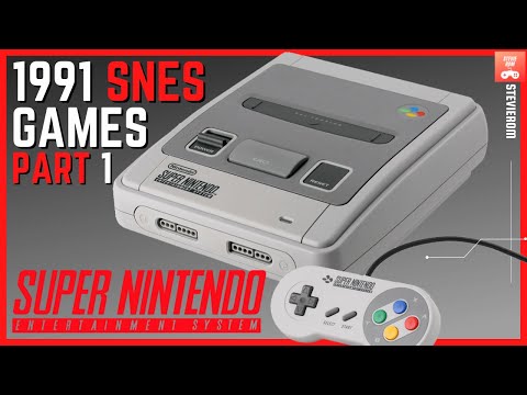 The Best SNES Games Released in 1991 (Part 1 - Five Game List)