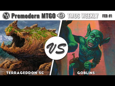 TMOS Weekly Feb #1 - Round 3 - Terrageddon 5c vs Goblins