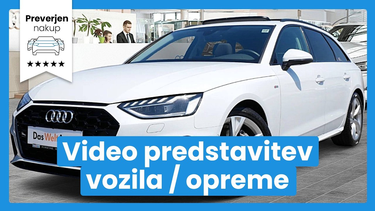 Audi A4 Avant 40 TDI quattro S line - PANORAMA - KLJUKA