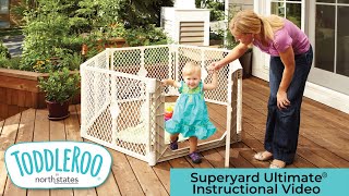 Superyard Ultimate Instructional Video Toddleroo by North States