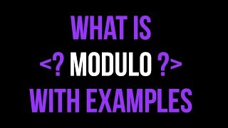 What is Modulo? Using the Modulo Operator in Python and Swift Tutorial