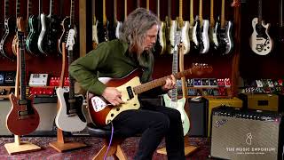 Video thumbnail for Healy Guitars Healer Sunburst w/ Descendant Vibrato Demo | The Music Emporium by The Music Emporium