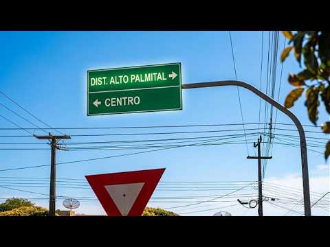 Alto Palmital distrito de Boa Esperança Paraná video4K