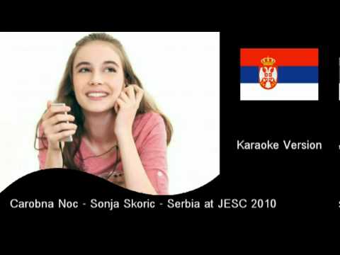 Čarobna noć - Karaoke - Serbia JESC 2010