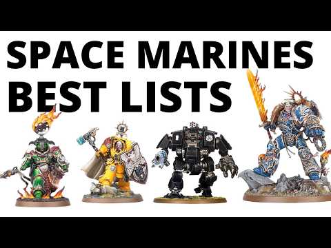 What's Winning for the Space Marines? Six Competitive Army Lists
