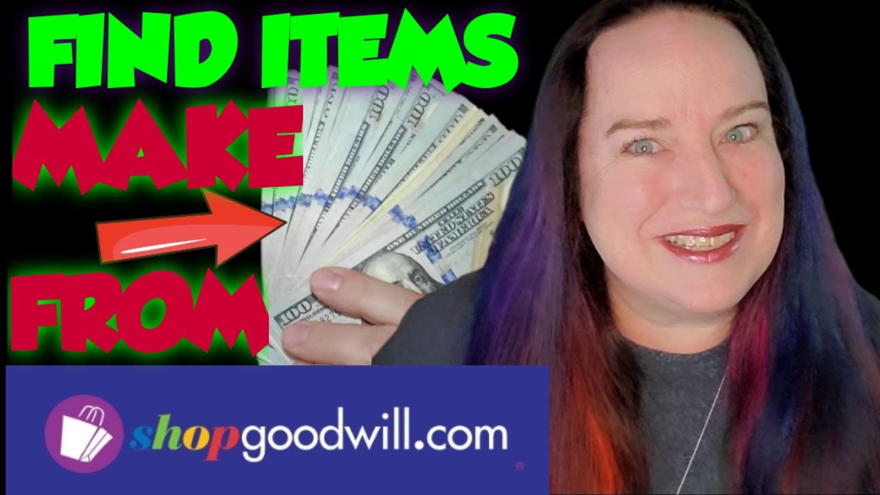 Make Money Shopping Online From Home Shop Goodwill Shopgoodwill.com Tips