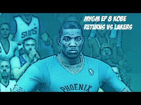 NBA 2K16 MyGm EP 8 | KOBE RETURNS TO LAKERS | New Star in LA