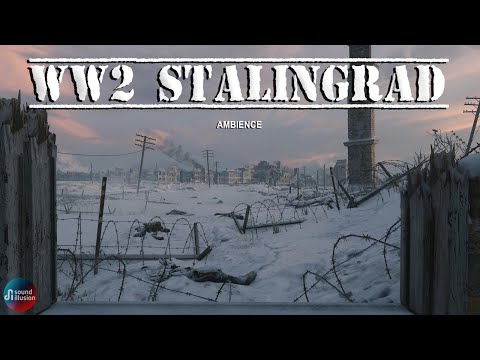 Stalingrad Siege Artillery WW2 Gunfire Ambience