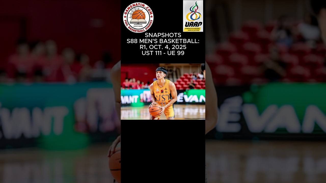 Snapshots: Men's Basketball - UST 111 - UE 99