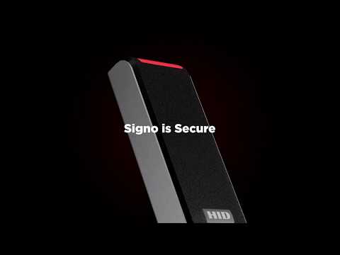 Future-Proof Your Access Control System with HID Signo™ Readers