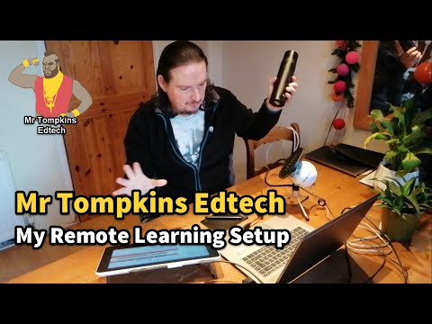 My Remote Learning Setup - using Wacom One for Teaching Online