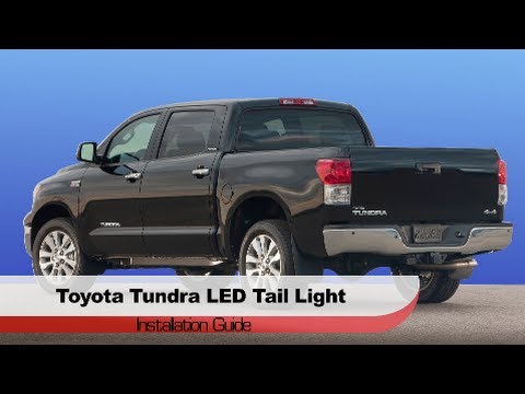 Spyder Auto Installation: 2007-2013 Toyota Tundra LED Tail Lights