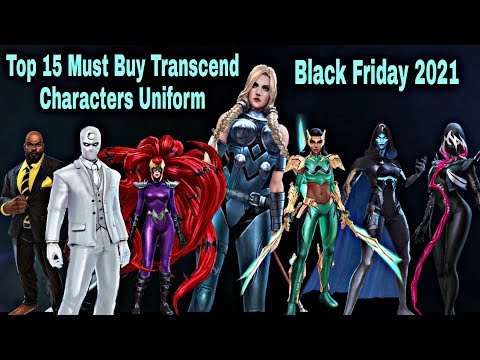 Top 15 Must Buy Transcend Characters Uniform For Black Friday 2021 - Marvel Future Fight