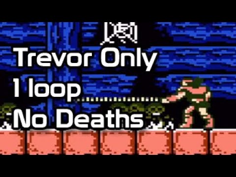 [NES] Castlevania III (Akumajou Densetsu): Trevor NoDeath Playthrough