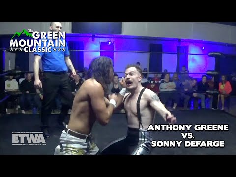 ETWA "The Green Mountain Classic": Anthony Greene vs. Sonny Defarge