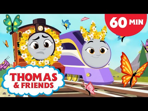Thomas & Friends Fun Chasing Butterflies! | Thomas & Friends: All Engines Go | 60+ Minutes! - Kids TV Series, Kingdom Kids Zone - Thomas & Friends