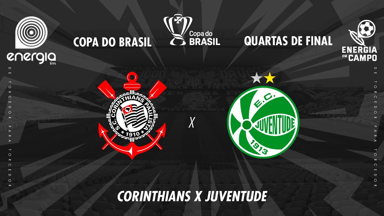 CORINTHIANS X JUVENTUDE - 11/09/2024 - COPA DO BRASIL - AO VIVO