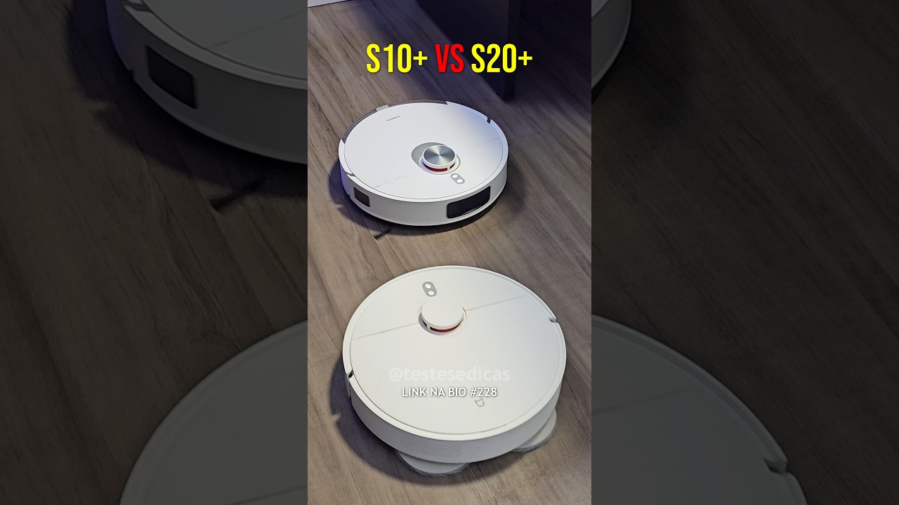 Robô Aspirador Xiaomi S20+ Vs Xiaomi S10+ Comparativo e Diferenças