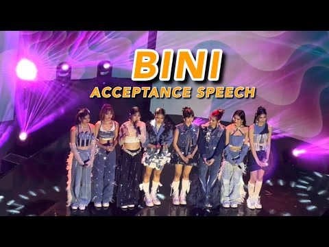 Billboard PH Rising Star : BINI (Presented by Stell of SB19)
